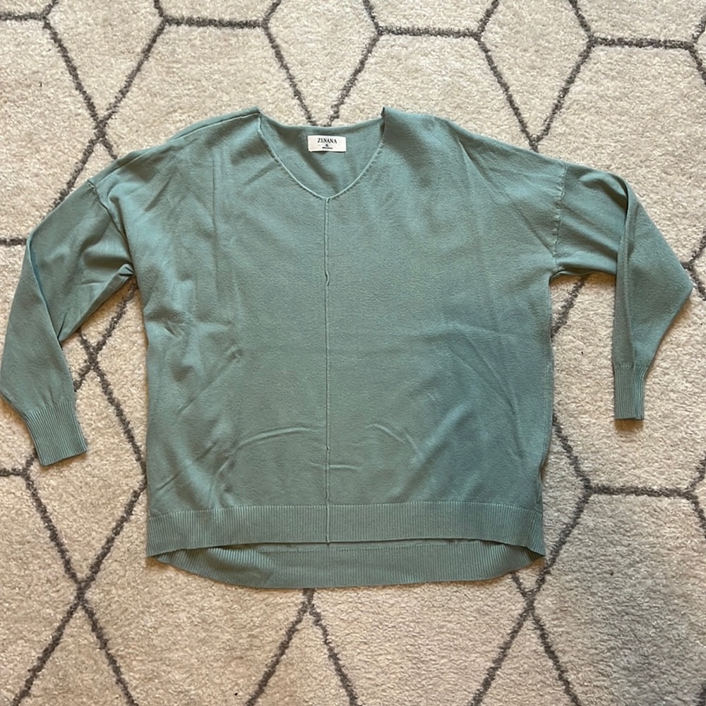 Zenana Sage Sweater